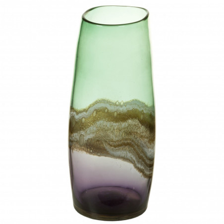 Vase CANYON en verre soufflé - L Vase CANYON en verre soufflé - L