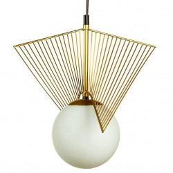 Suspension GOBE - Acier doré