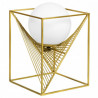 Lampe à poser GOBE - Acier doré