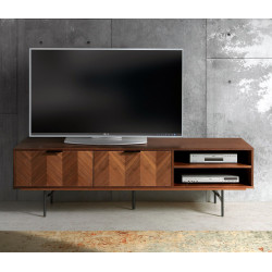 Meuble TV KINGSTON - Noyer