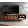 Meuble TV KINGSTON - Noyer