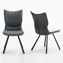 Chaise LUJO - Dark Grey