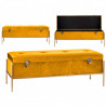 Banc / Malle - CASSY - Velours ( 3 finitions au choix)