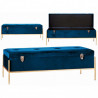 Banc / Malle - CASSY - Velours ( 3 finitions au choix)