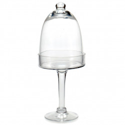 Plat sur pied à cloche ZINI - 15cm