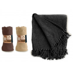 Plait tricot fin MAYA - Noir, Écru ou Brun