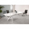 Table à manger extensible DUKEN - White