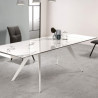 Table à manger extensible DUKEN - White