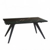 Table à manger extensible NUKEM - Black