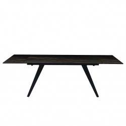 Table à manger extensible NUKEM - Black
