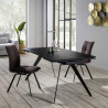 Table à manger extensible NUKEM - Black
