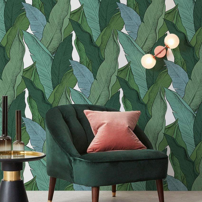 Papier Peint LEAF - 10m x 53 cm