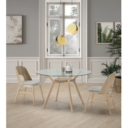 Table à manger JANETTE - 120cm