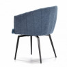 Fauteuil pivotant SHELL - Cobalt