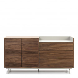 Buffet PURAVIDA - Noyer & Blanc