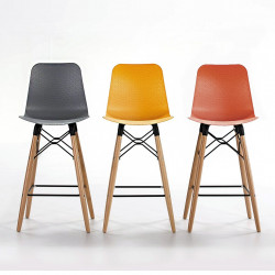 TABOURET NORTH - NOIR