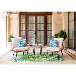 Ensemble 3 pièces outdoor EDEN ( 1 + 1 + table basse)