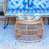 Ensemble 5 pièces outdoor PIORA ( 2 + 1 + 1 + 2 table basse)
