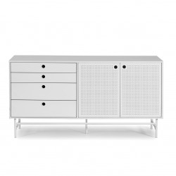 Buffet bas POINT - White Edition