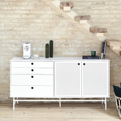 Buffet bas POINT - White Edition