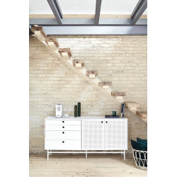 Buffet bas POINT - White Edition