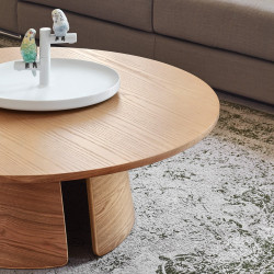 Table basse CURVE - Chêne