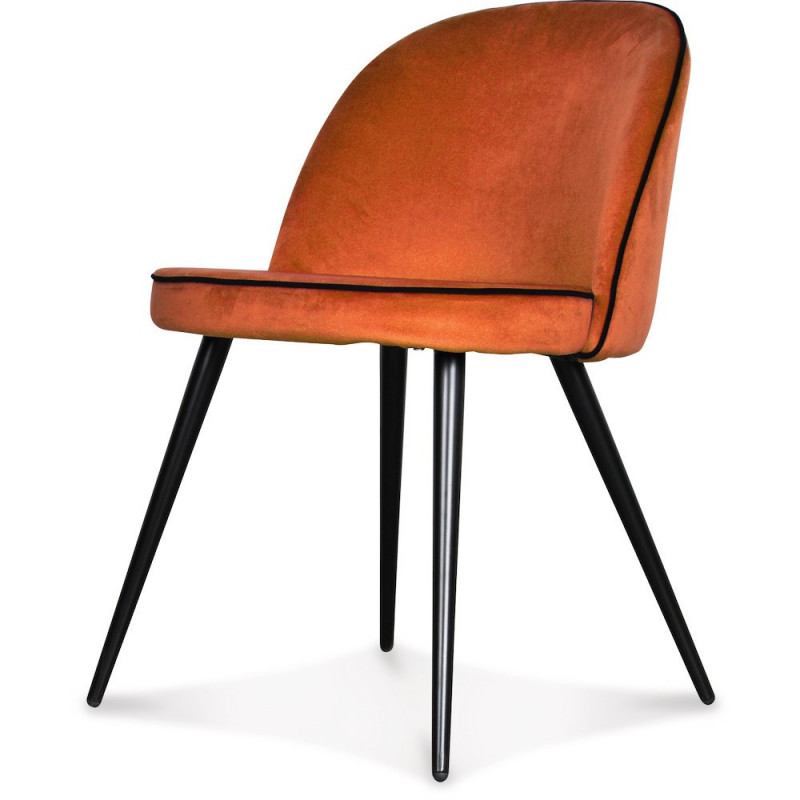 Chaise GONG Cordon - Ocre