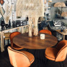 Chaise GONG Cordon - Ocre