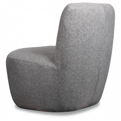 Fauteuil DOUDY - Toile chinée grise