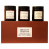 Coffret cadeau Bougies - MÉMOIRE OLFACTIRE - 3 parfums