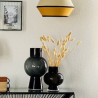 Vase PELOTA - Large - verre soufflé Noir