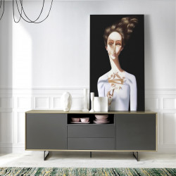 Buffet PEARLY - Moka & Taupe