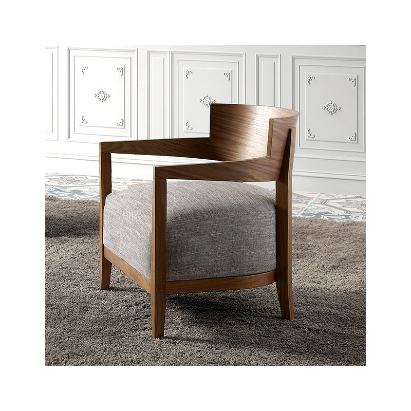 Fauteuil GAZZO - Noyer