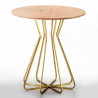 Table d'appoint PHLOX - Mabre Rosa Portugal & Laiton