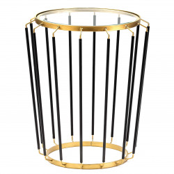 Table LINEAR - Black & Gold