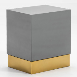 Duo de tables CUBIK - Grey & Gold