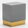 Duo de tables CUBIK - Grey & Gold