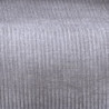 Fauteuil KARL - Velours côtelé GRIS