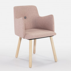 Fauteuil BABU - Toile Pêche