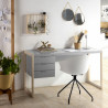 Bureau KUBY Gris perle