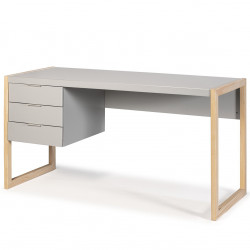 Bureau KUBY Gris perle