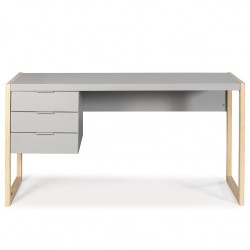 Bureau KUBY Gris perle
