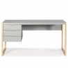 Bureau KUBY Gris perle