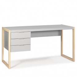 Bureau KUBY Gris perle