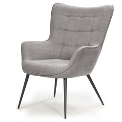 Fauteuil SALEM - Gris chiné