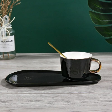 Ensemble 3 pièces JOY Thé ou Café - Black Ensemble 3 pièces JOY Thé ou Café - Black