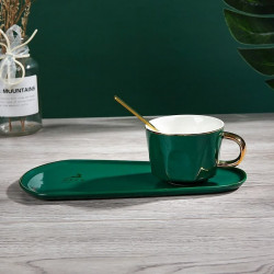 Ensemble 3 pièces JOY Thé ou Café - Emerald