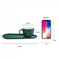Ensemble 3 pièces JOY Thé ou Café - Emerald