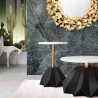 Table d'appoint ORIGAMI Royal - Marble & Gold