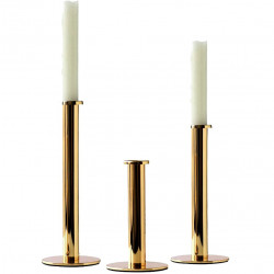 Trio de chandeliers ASPEN - Gold
